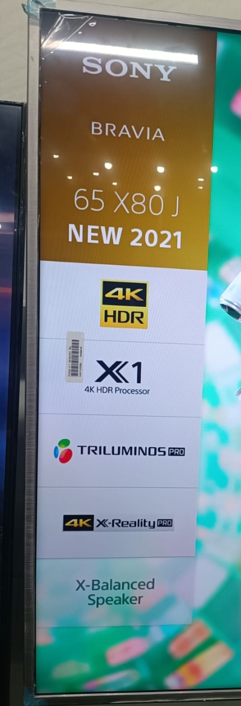 Sony Bravia 65 HDR Google TV 8 series