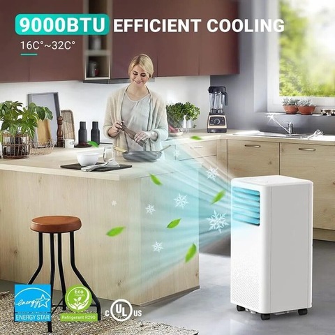3in1 Portable AC + Humidifier, Brand New + FREE Delivery + Warranty
