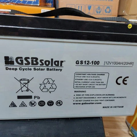 Solar panel and inverter and batteries