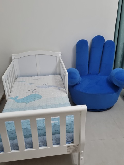 Kids bed ️  blue chair
