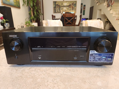 Denon AVR X520BT with 5 Monitor Audio Speakers