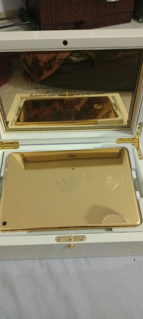 New Apple Ipad Mini 4 gold plated 128gb