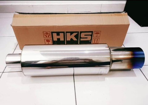 HKS Exhaust Muffler Sports Sound For Any Car Big Size