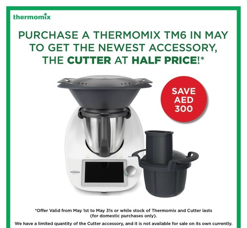 Thermomix with cutter