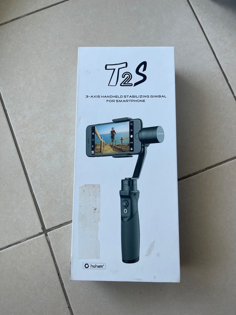 New Gimbal Hohem t2s for smartphone for mobile or iphone