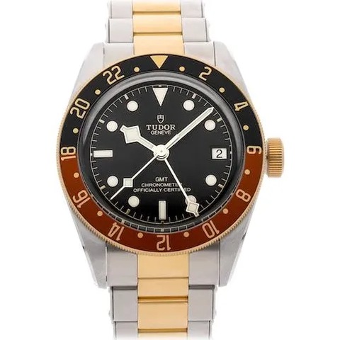 Watches men Tudor black bay GMT