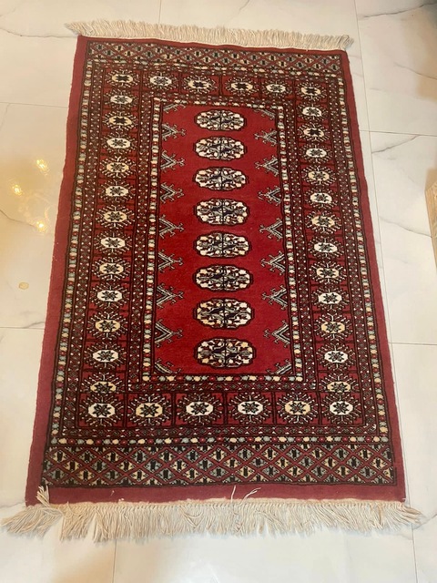 Small silk carpet