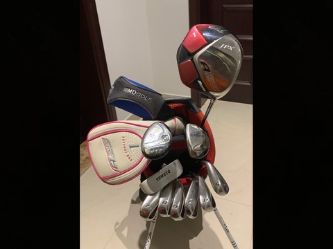 Ladies Mizuno JPX Concept Graphite Golf Set RH Driver Woods Irons Putter Golf Bag Golf Clubs