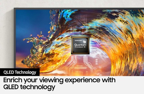 Samsung 55 inch Smart QLED TV - 4K, Brand New + FREE Delivery + Warranty