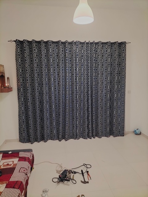 Curtains and blainds