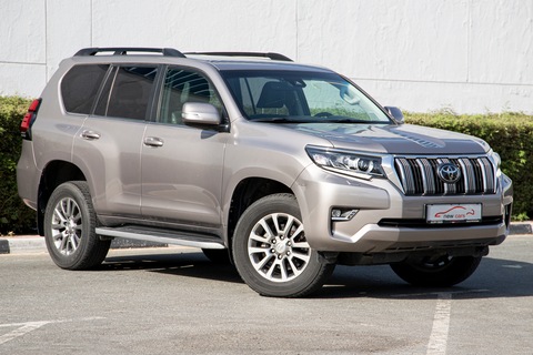 TOYOTA PRADO D-4D - 2021 - DIESEL -3215 AED/MONTHLY - 1 YEAR WARRANTY UNLIMITED KM AVAILABLE