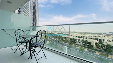 NEGOTIABLE | Golf View| Brand New Fully Furnished Studio | DAMAC HILLS