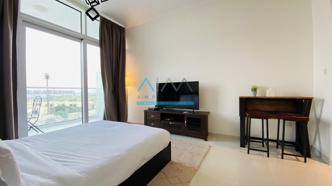 NEGOTIABLE | Golf View| Brand New Fully Furnished Studio | DAMAC HILLS