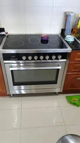 Campomatic 5 Vitroceramic Zones Electric Cooker, Stainless steel - CP96XGVRM FREE DELIVERY+WARRANTY