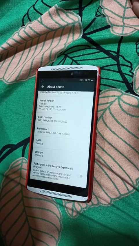 Lenovo K4 Note white 32gb used phone in good condition