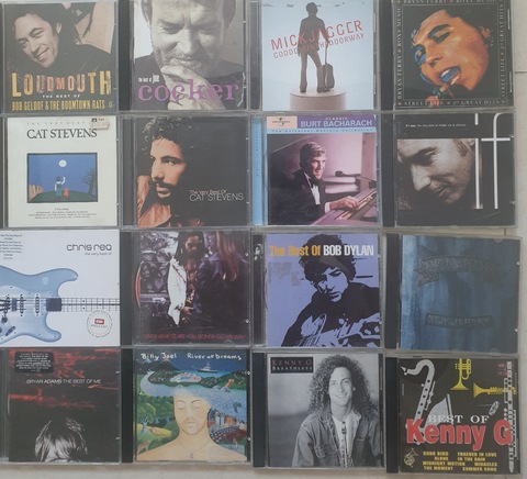 Pop and Rock Stars Music CD for AED 10 each
