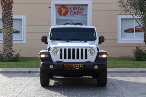 AED 2,285 monthly  | Agency Warranty | Flexible D.P. | Jeep Wrangler Sport 2020
