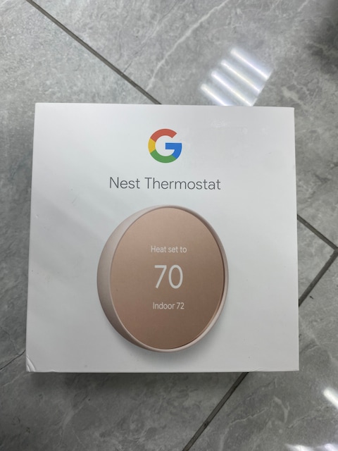Google Nest Thermostat (GA02082-US) Sand
