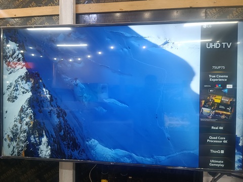 LG 75 UHD 4K Smart TV