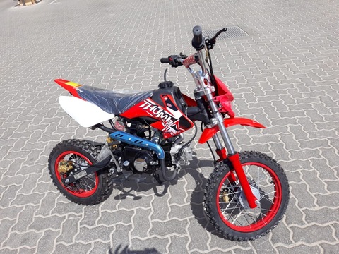 125 cc Dirt cross bike with electric start speed 60 kmph