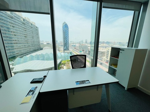 Top-Notch Executive Office With Vibrant View | Corporate Ambiance | Fully Furnished | Prime Location