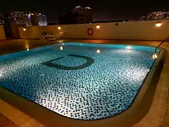 Fully Furnished Large Studio In Madison Residences Columbus With Balcony+parking Just In 34000/-