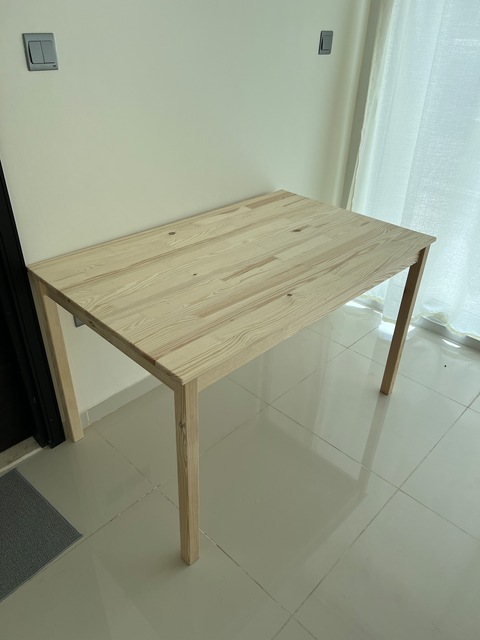Table, pine, 120x75 cm