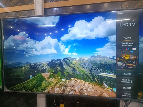 LG 75 UHD 4K Smart TV