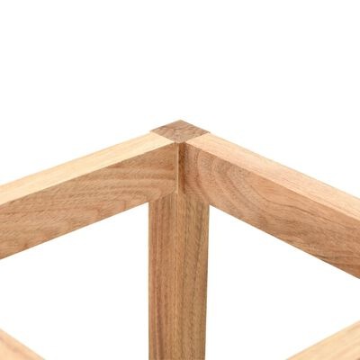vidaXL Umbrella Stand Solid Walnut Wood 18x18x50 cm(SKU:247104)*