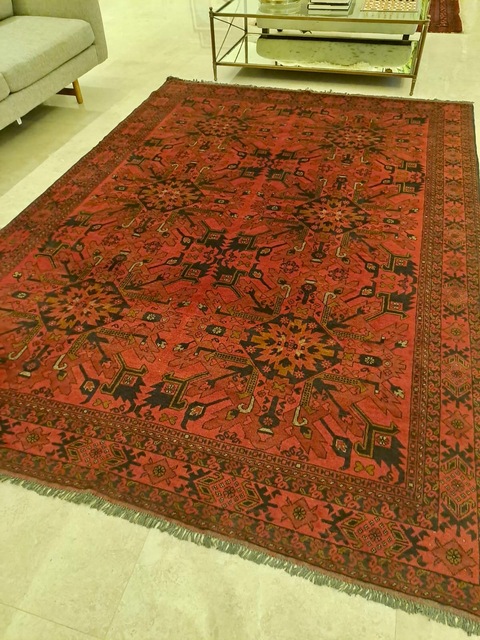 Big hand made Persian carpet