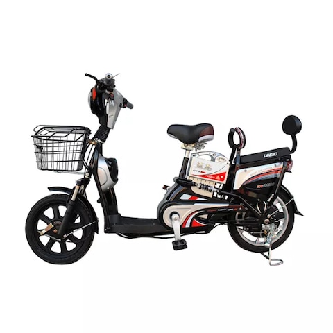Grocery deleivery electric scooter with pedal and 2 seaters includes warranty