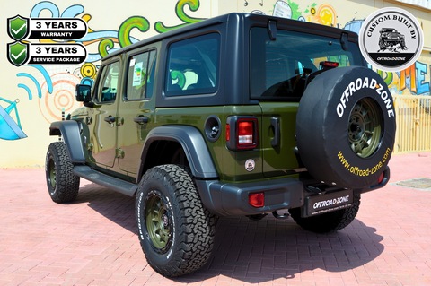BRAND NEW! 2023 JEEP WRANGLER 4DR SPORT PLUS - GREEN (Stage 2 Edition)