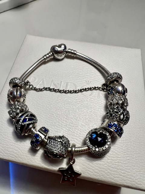 Pandora Bracelet 12 Charms