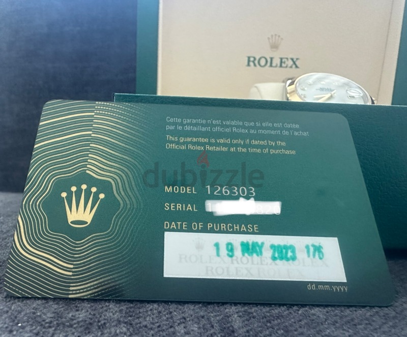 Rolex Datejust 41mm Gold   Diamonds 2023-6