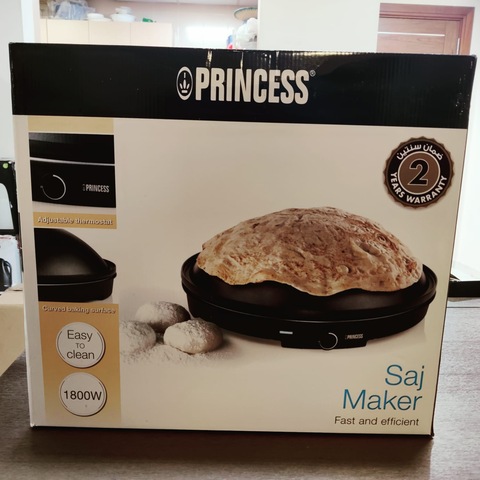 Brand new Princess Saj, Roti maker, 1800 watts