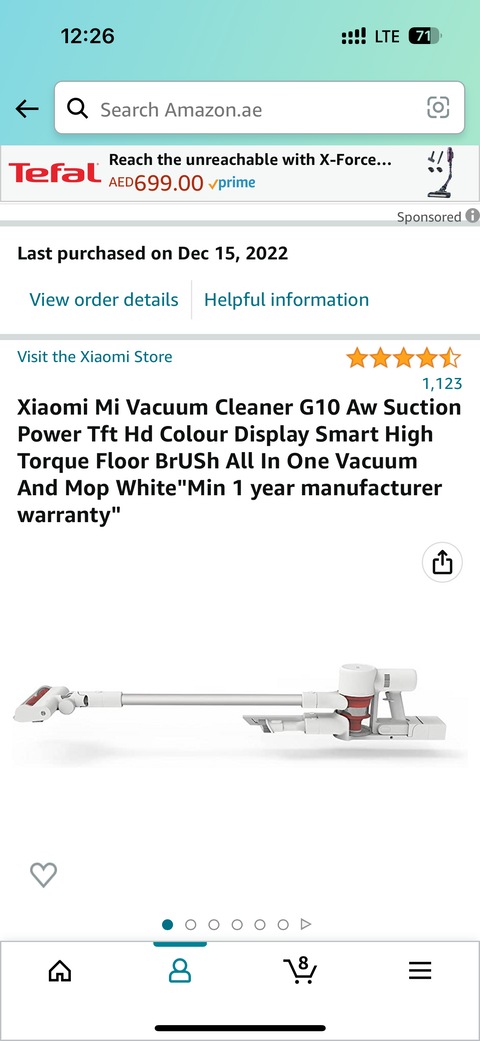 Xiaomi vacuum cleaner g10