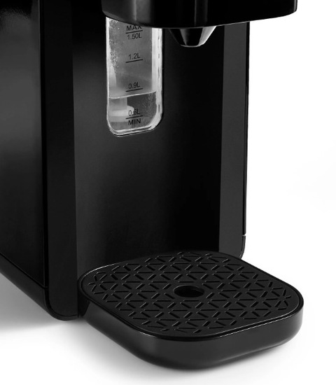 UK BRAND GEORGE HOME Black 1-Cup Hot Water Dispenser 1.5L