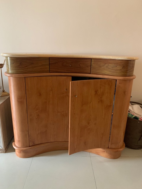 Cabinet with cupboard storage
