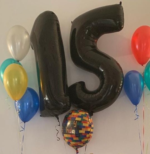 Free helium balloons #1#5#8