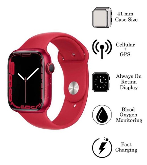 Apple Watch Series 7 RED Edition 41mm Cellular