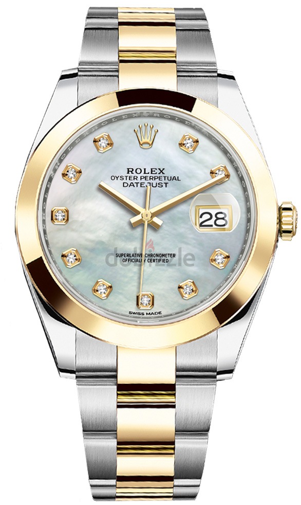 Rolex Datejust 41mm Gold   Diamonds 2023-2