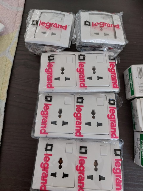 Lot of Legrand Mallia Switch Sockets(New)