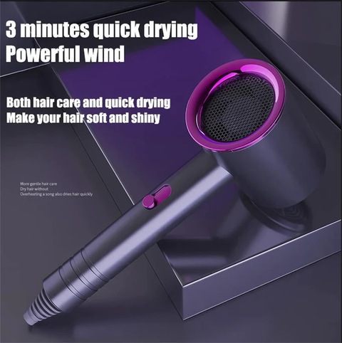 Concentrator Hair Dryer With Ionic Tech, Fast Drying For Mul