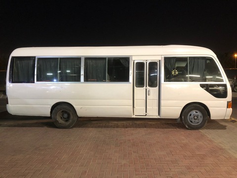 Toyota coaster 2001 petrol export only
