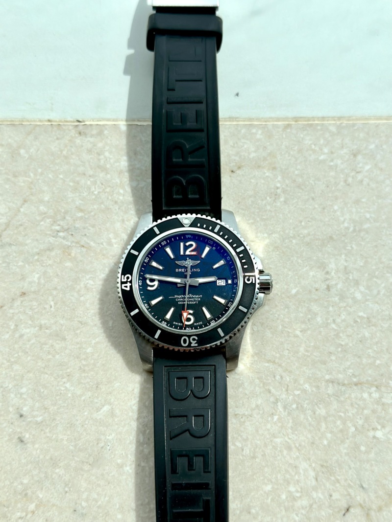 Breitling Superocean 44 Chronometer Automatic- Black Dial-0