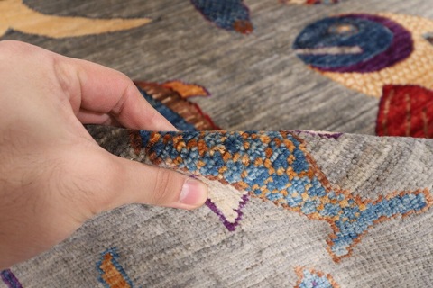 158 x 214 cm | new beautiful fish handmade carpets for kids bedroom | afghan handmade carpet