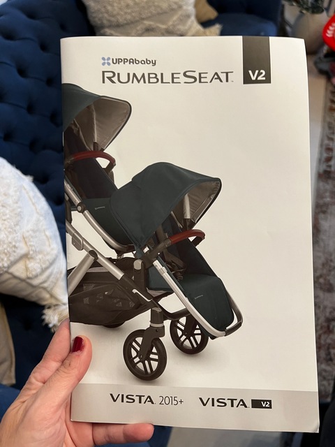 UPPAbaby stroller in immaculate condition