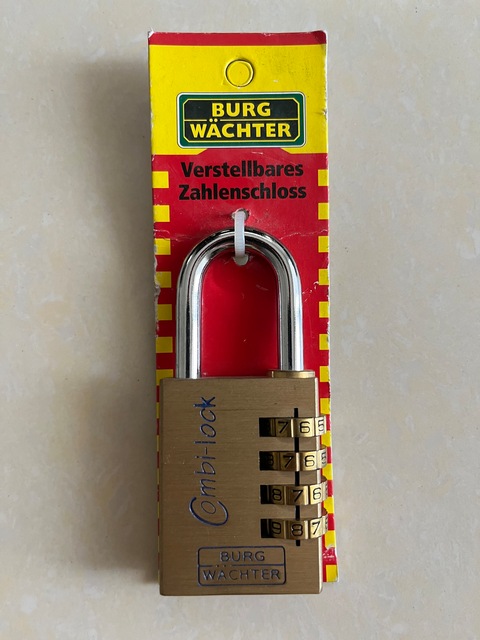 Burg Wächter Adjustable Combination Lock