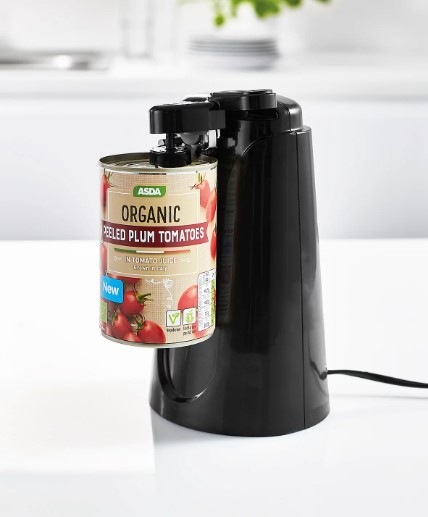 UK BRAND GEORGE HOME Black Electric Can Opener