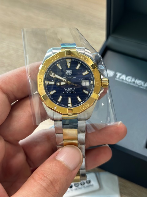 18K Gold Rare Tag Heuer (Discontinued) Unworn Full Stickers